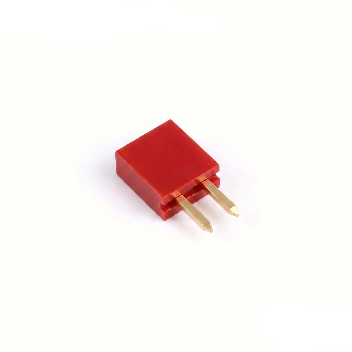 20x barrette femelle 2 broches 2,54 mm rouge – Image 2
