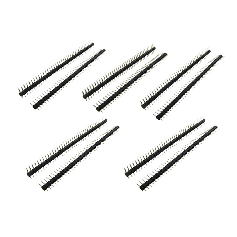 10x barrette mâle 40 broches 2,54 mm à une rangée