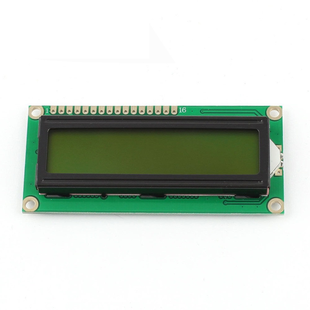 Module d'affichage LCD 1602 HD44780 Éclairage jaune/vert