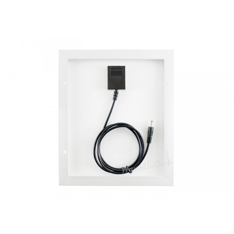 Panneau solaire Waveshare 6V / 5W avec connecteur creux 3,5x1,35mm – Image 4
