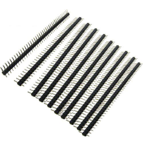 10x 40 broches barrette mâle 2,0 mm à une rangée