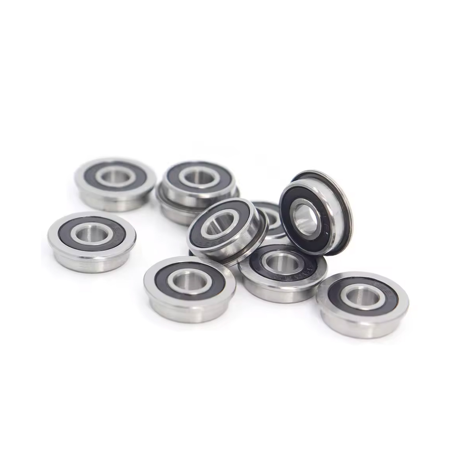 10x Roulements à billes F695-2RS avec bride