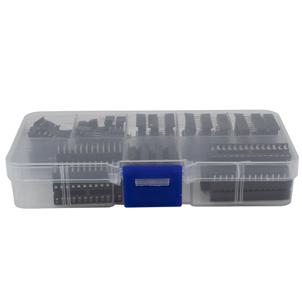 Kit de supports DIP IC 66 pièces DIP6/8/14/16/18/20/24/28 – Image 2