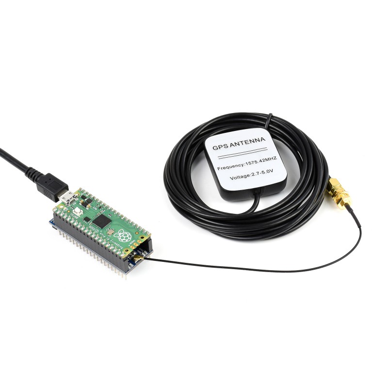 Module Waveshare L76B GNSS avec antenne GPS pour Raspberry Pi Pico – Image 5