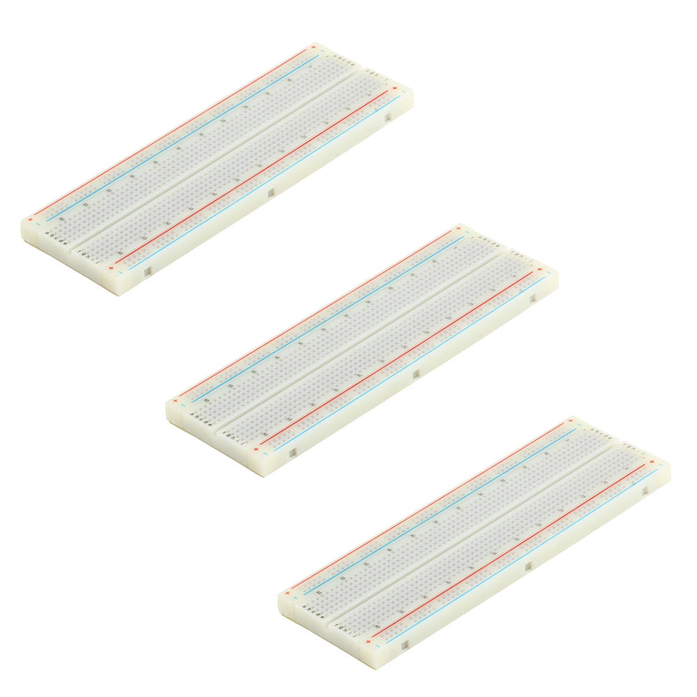 3x MB102 carte breadboard 830 contacts
