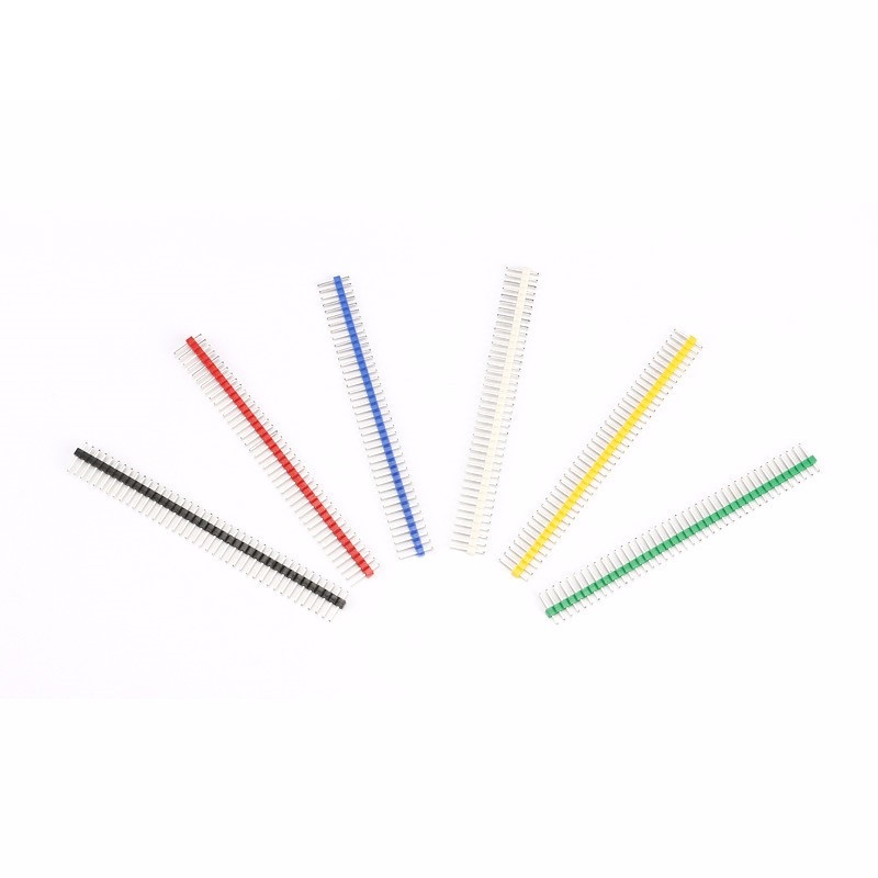 Kit de barrettes mâles colorées à une rangée 40 broches droites – Image 7
