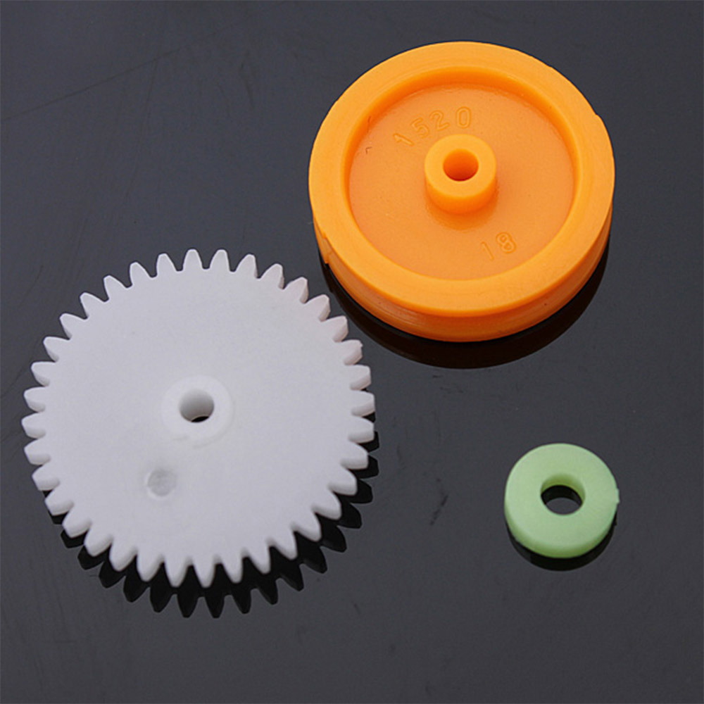 Kit de 75 pièces : engrenages, vis sans fin, crémaillère, etc. – Image 2