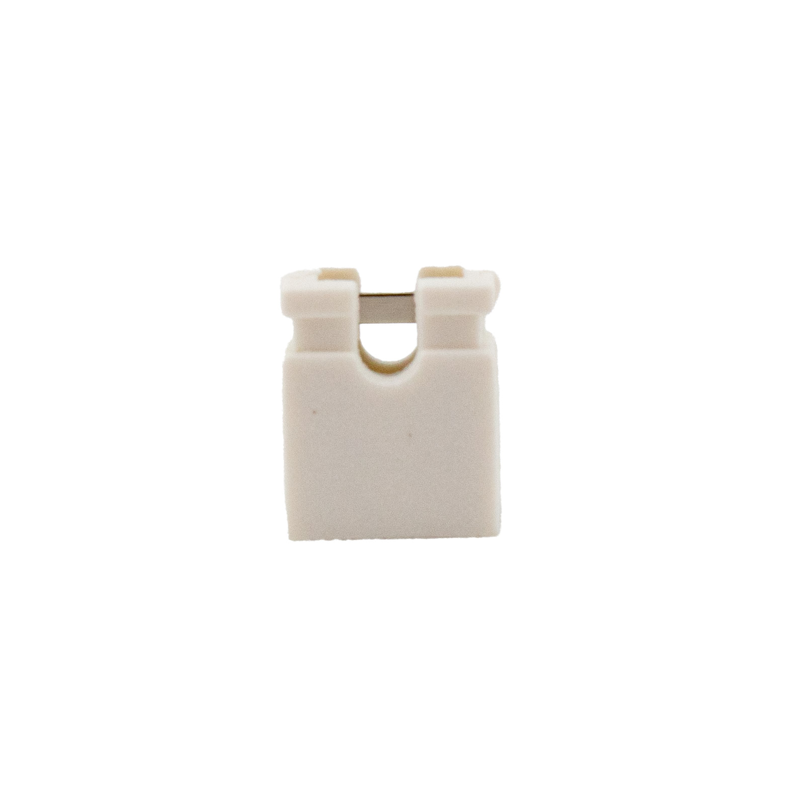 100 cavaliers de court-circuit 2,54 mm blanc – Image 3