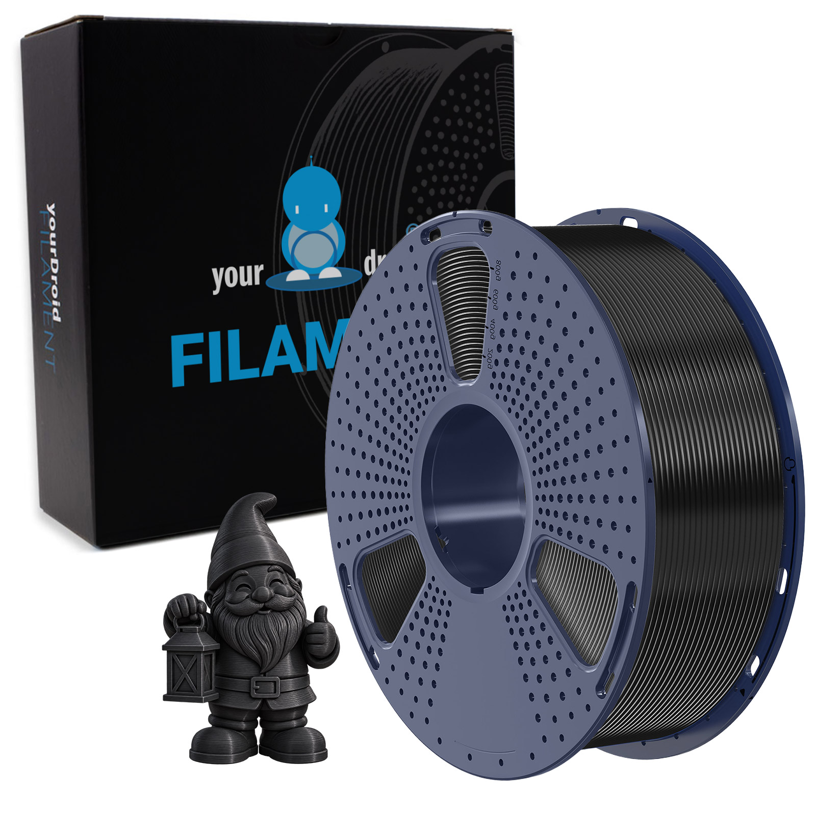 Filament yourDroid easy PA6 Nylon Noir 1,75 mm 1 kg