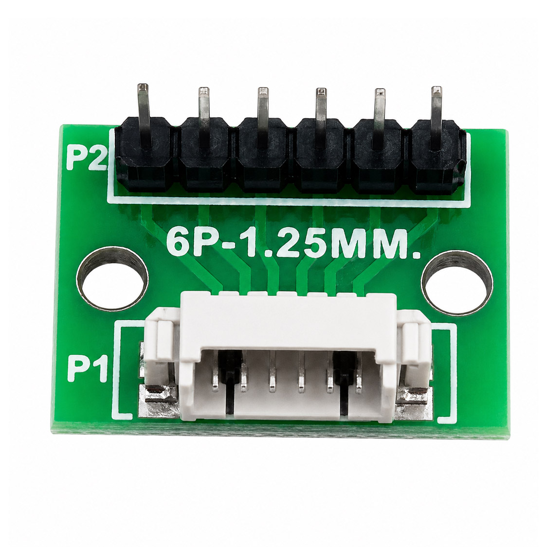 Carte adaptatrice JST 1,25 mm vers 2,54 mm 6 broches