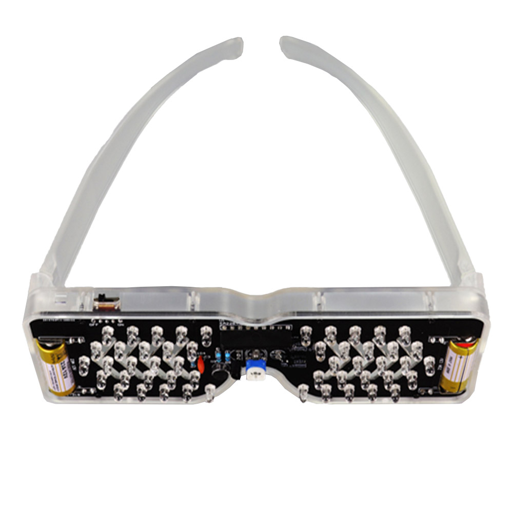 Kit de lunettes à LED sensibles au son – Image 3