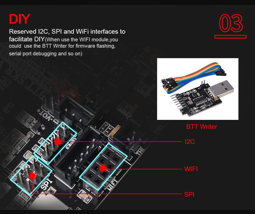 Bigtreetech BTT Writer Module Wifi Programmeur de Firmware – Image 6