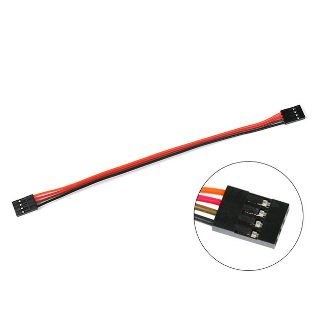 Câble Dupont 4 broches 2,54 mm femelle-femelle 20 cm