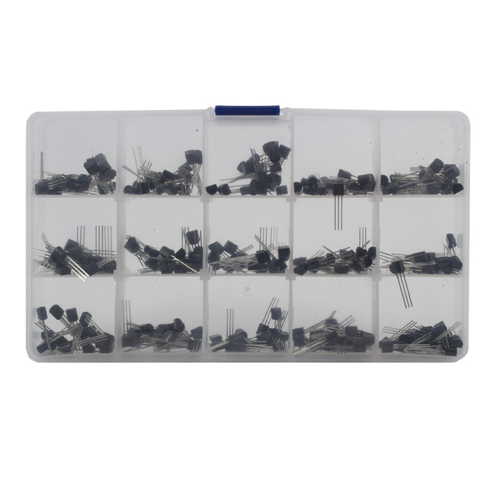 Kit de transistors TO-92 300 pièces à 15 valeurs – Image 4
