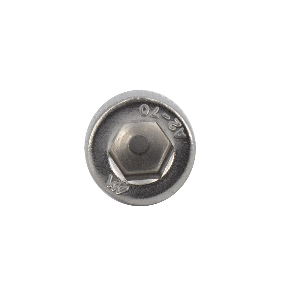 50x vis à tête hexagonale M6x8mm DIN912 acier inoxydable – Image 4