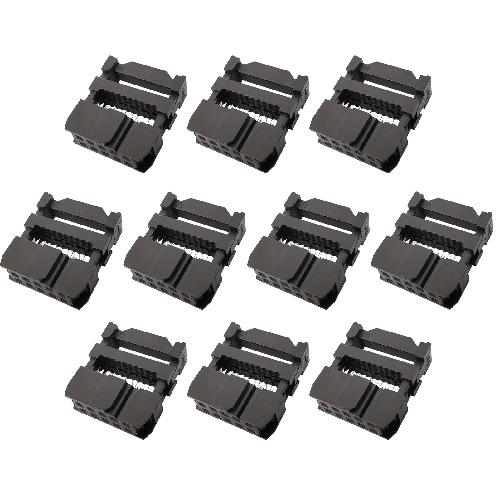 10 pièces connecteur IDC 10 broches 2x5P 2,54 mm