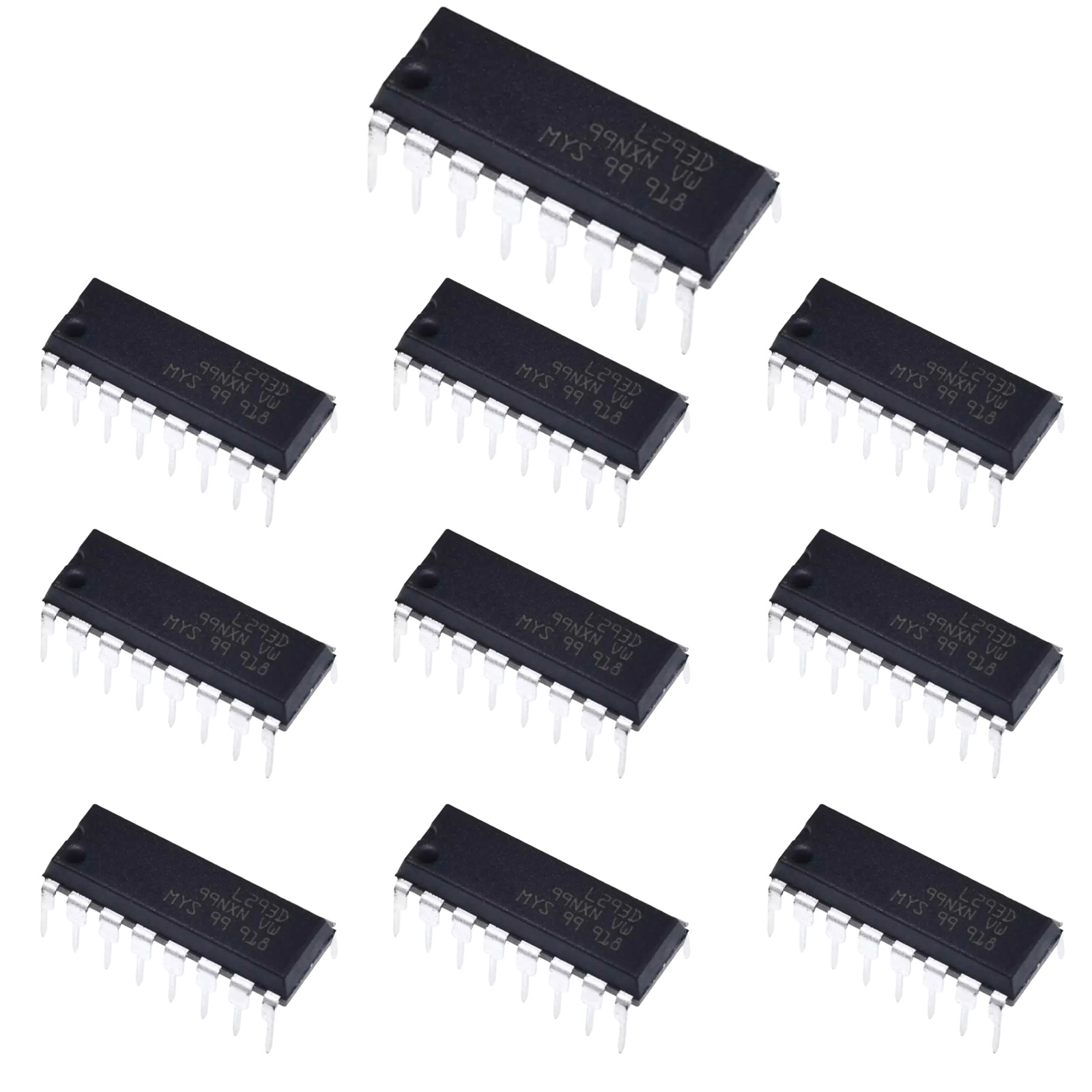 10x circuit intégré L293D pilote de moteur