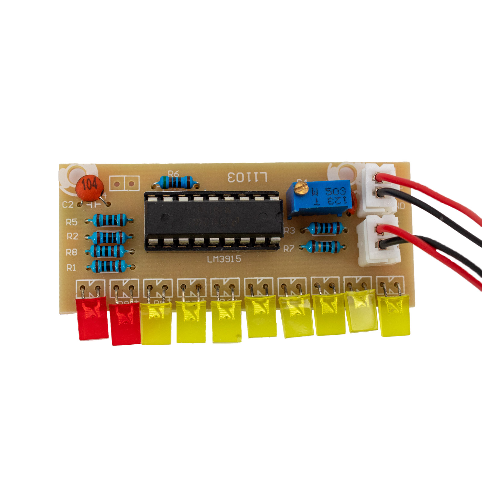 Kit LM3915 indicateur de niveau sonore – Image 2