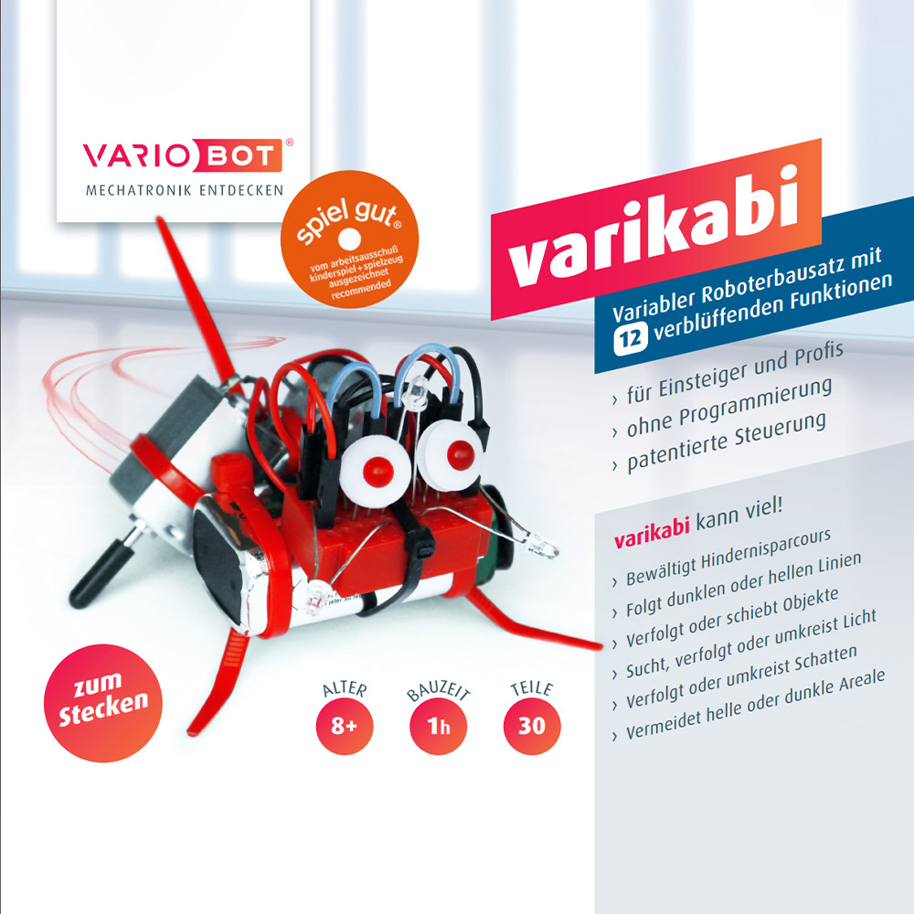 varikabi – kit à enficher (rouge) – Image 2