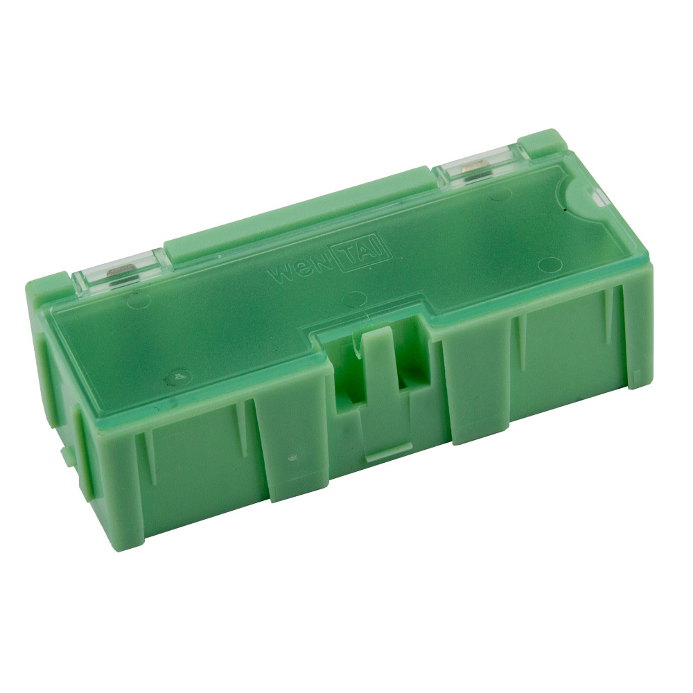 1x Boîte conteneur vide n° 2 pour composants CMS - vert