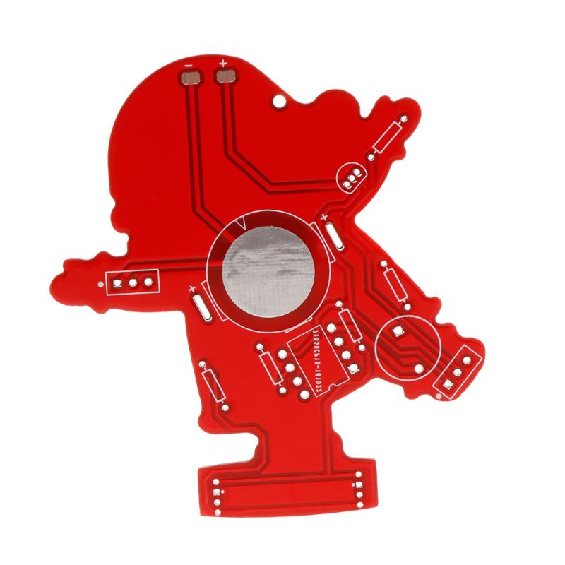 Kit porte-clés LED Père Noël avec motif clignotant – Image 4