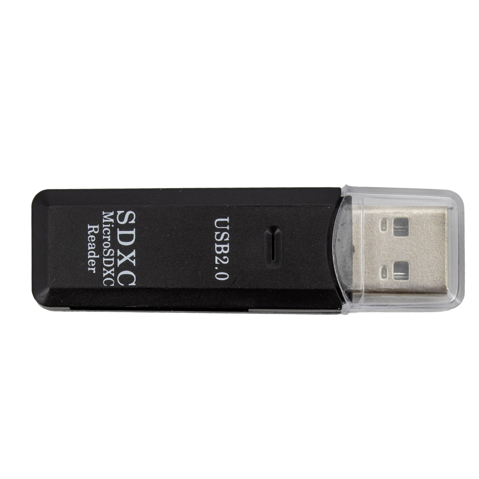 Lecteur de cartes USB 2.0 (Noir) pour SD/MicroSD – Image 3