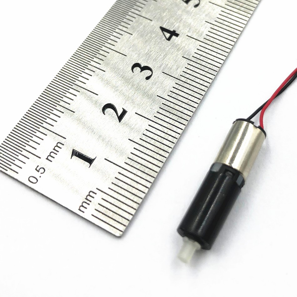 Micro moteur à engrenages 6mm DC 3V 46 RPM