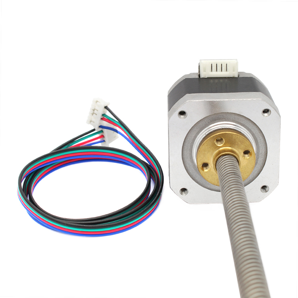 Moteur pas à pas Nema 17 1,5A avec vis trapézoïdale 300x8 mm