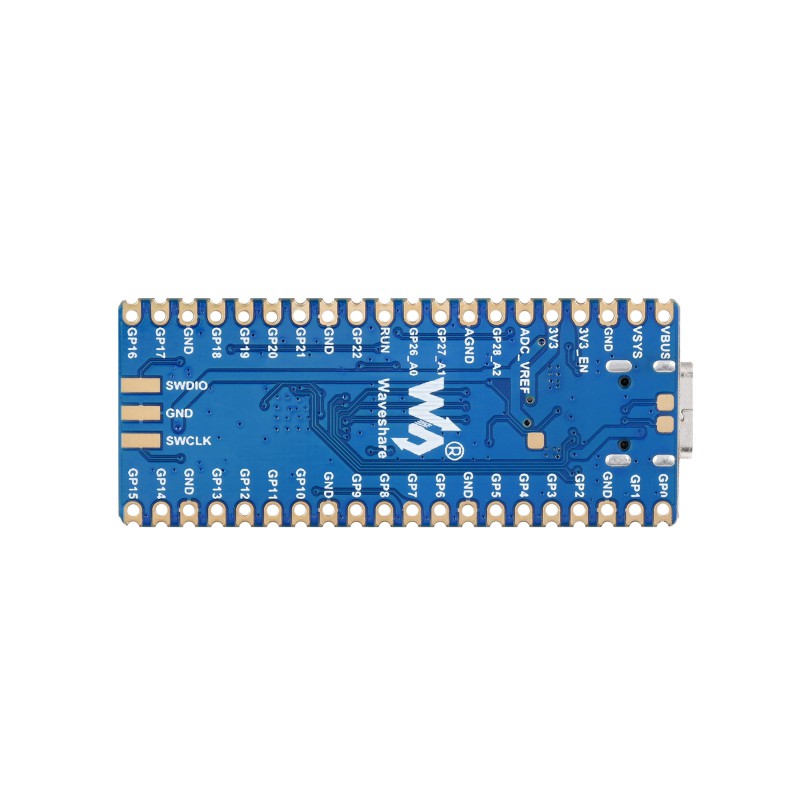 Waveshare RP2040-Plus Microcontrôleur 4 Mo (pré-soudé) – Image 4