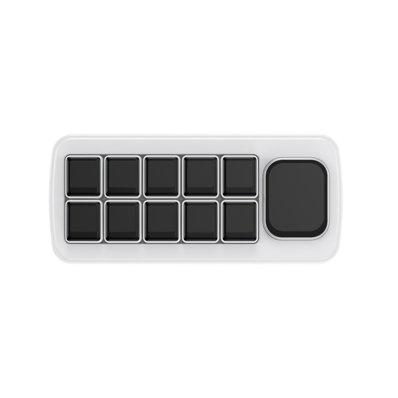 Waveshare MK10W Stream Deck contrôleur macro LCD blanc – Image 2