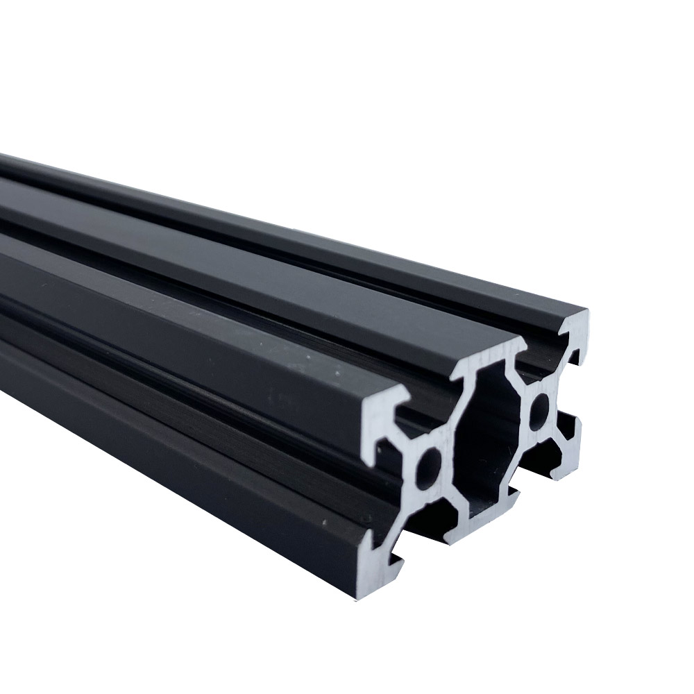 Profilé aluminium V-Slot 2040 1 mètre noir – Image 7