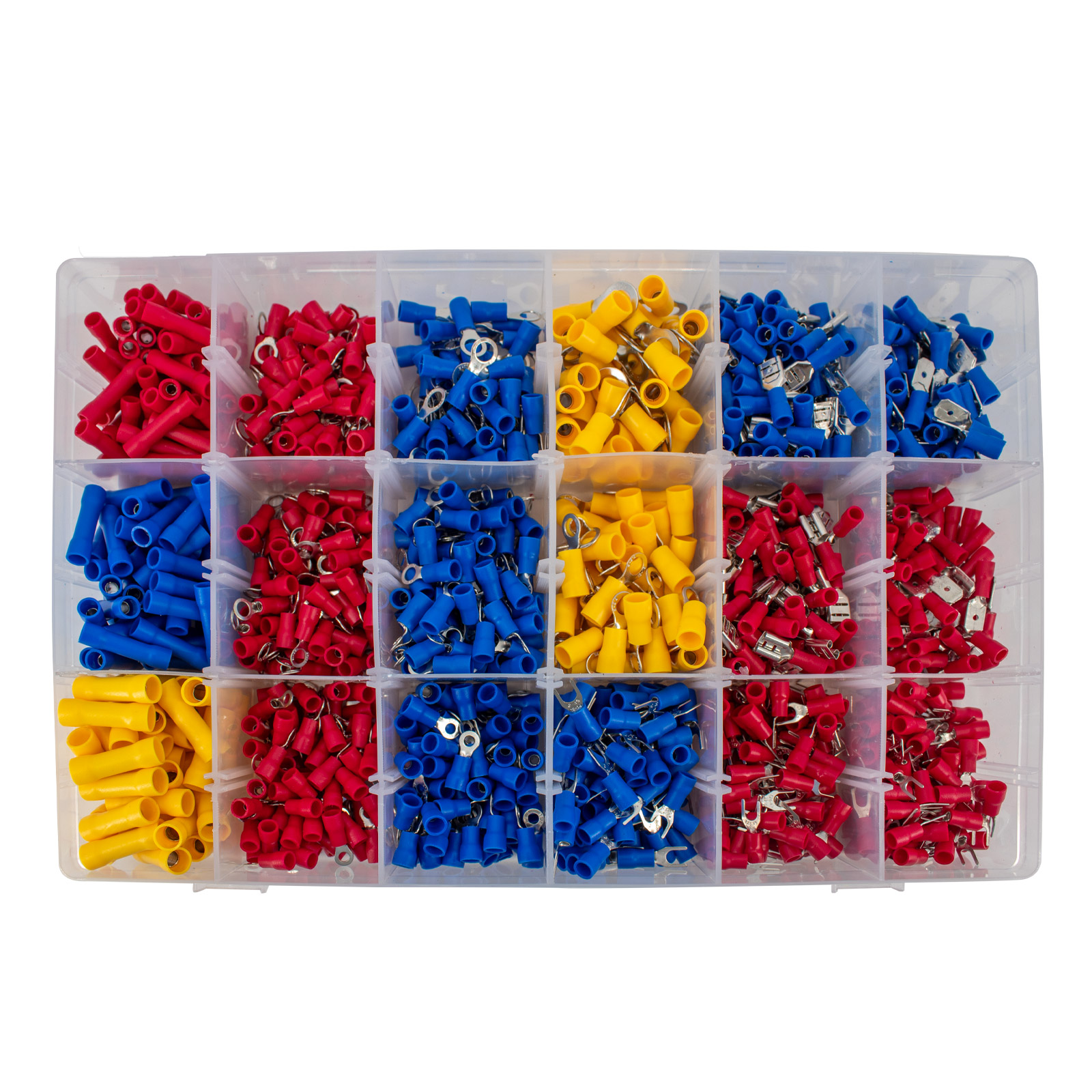Kit de cosses isolées 1200 pièces