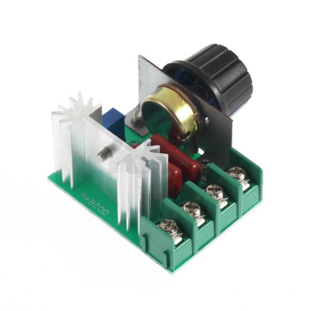 Régulateur de vitesse PWM 2000W, 50-220V/AC, 25A – Image 2
