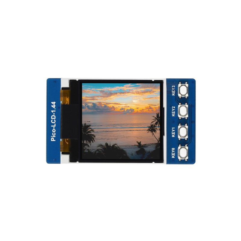 Module d'affichage LCD 1.44" Waveshare pour Raspberry Pi Pico