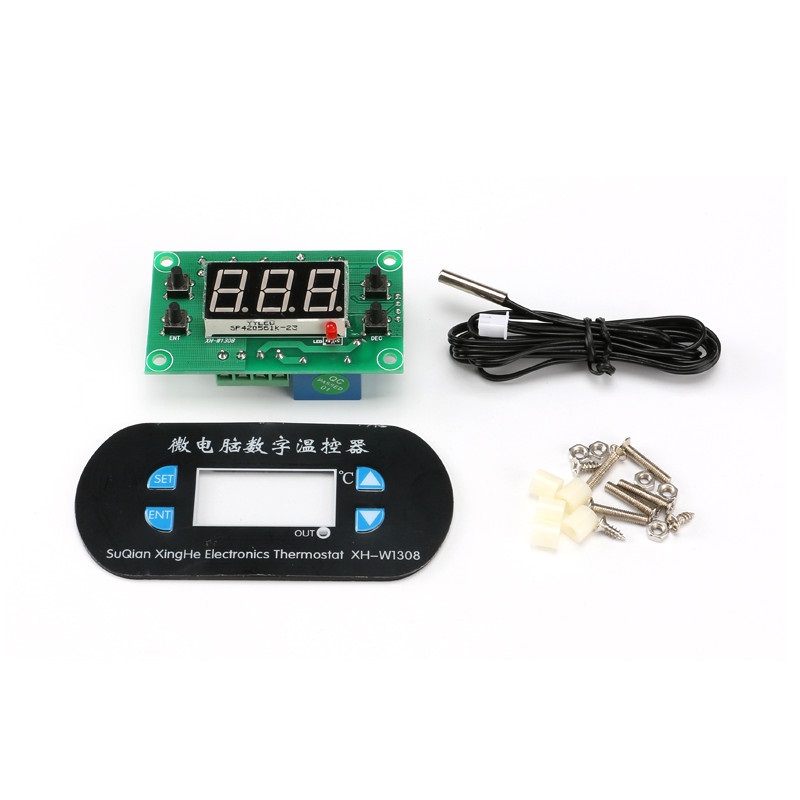 XH-W1308 12V Affichage numérique de température avec régulateur / thermostat – Image 2