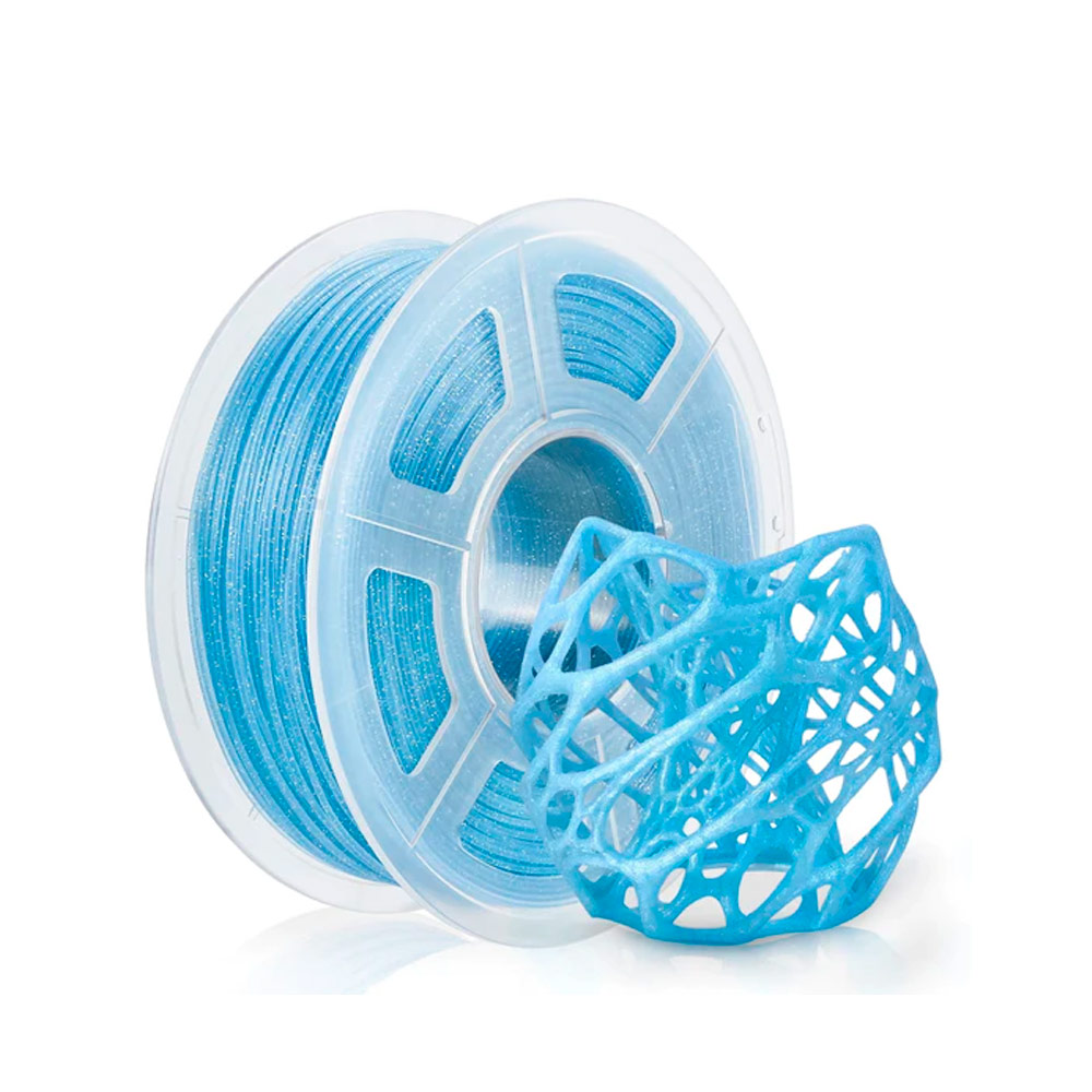 yourDroid Filament PLA pailleté Bleu 1.75mm 1kg – Image 5