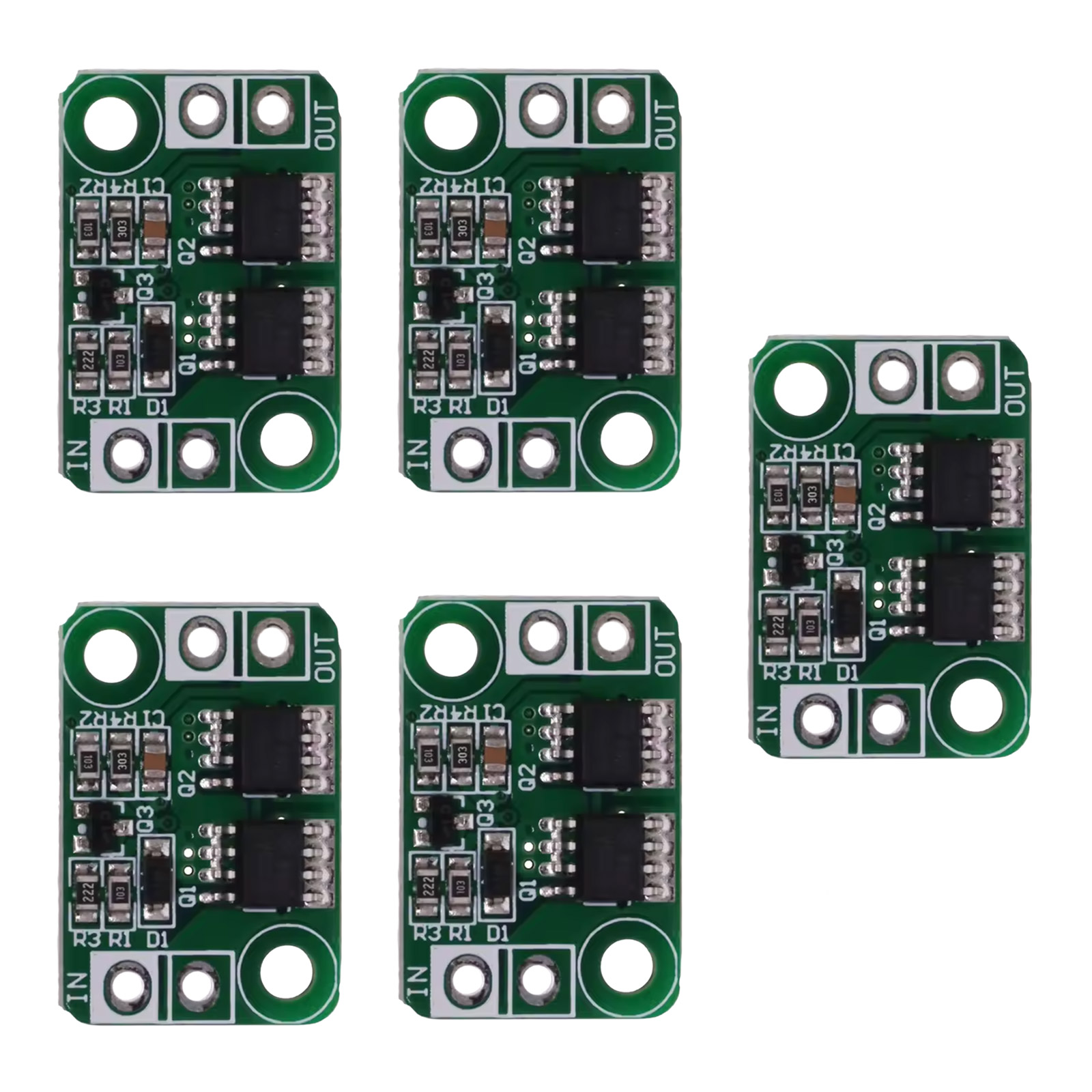 5x Module de protection contre les retours de tension Diode idéale 4A DC 3-30V