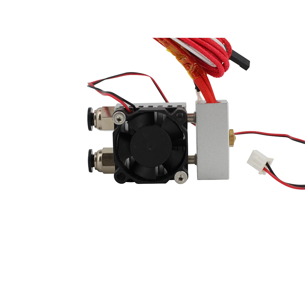 2 in 1 out Dual Extruder Hotend 24V 1.75mm – Image 3