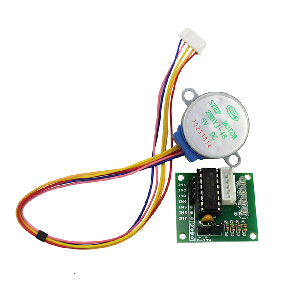 5x moteur pas à pas 28BYJ48 avec pilotes inclus – Image 2
