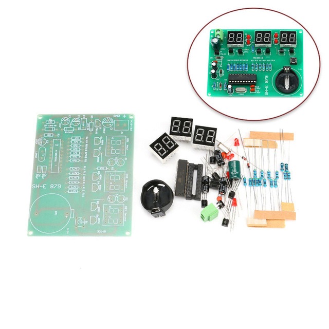 Kit Horloge numérique avec puce at89c2051 nouvelle version – Image 2