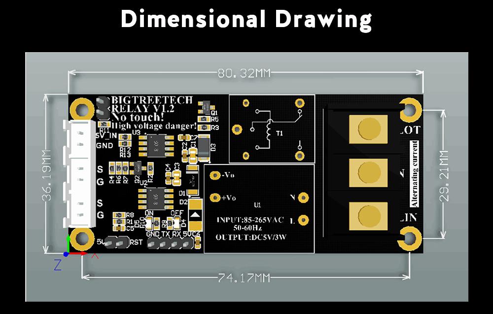 Module relais Bigtreetech V1.2 Arrêt automatique après l'impression – Image 6