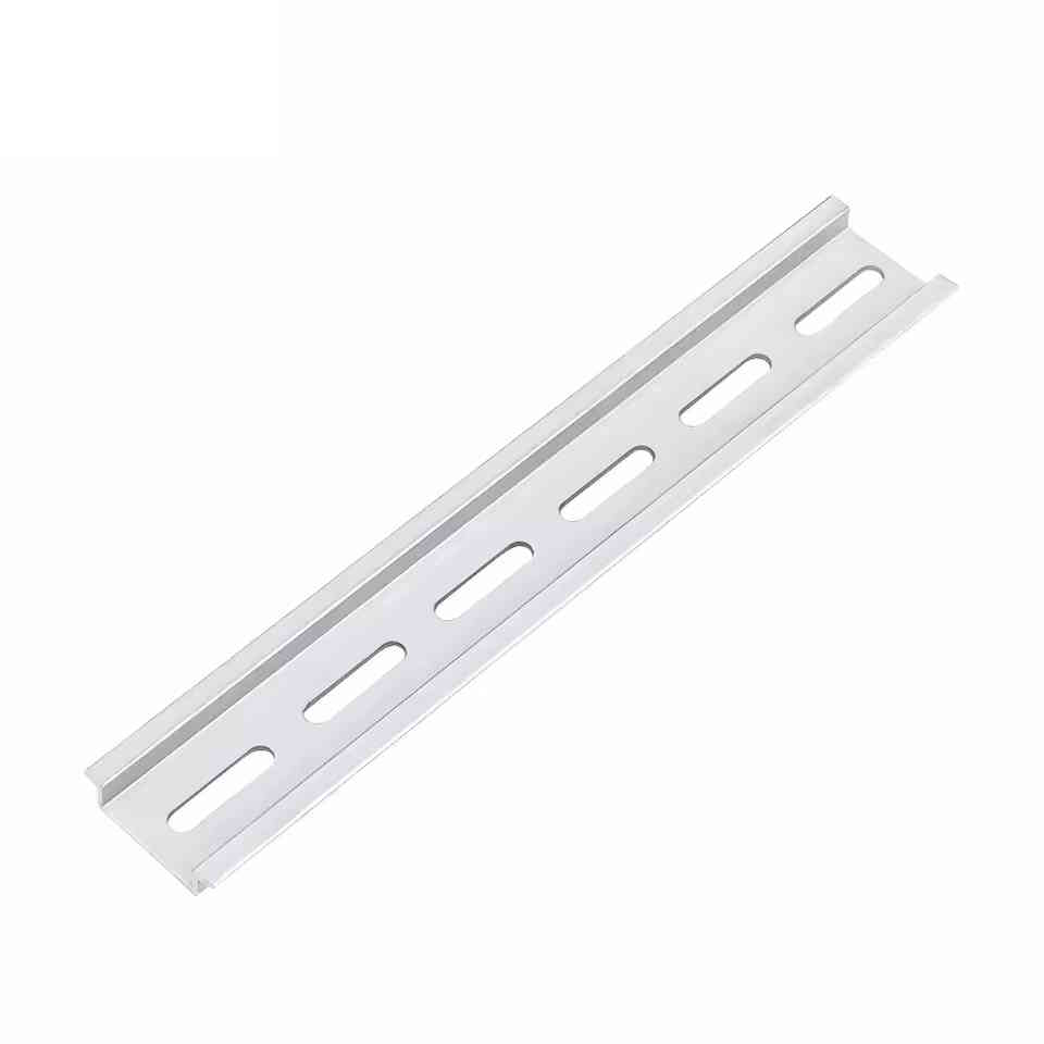 Rail DIN C45 en aluminium 35 mm 0,5 mètre 1,2 mm