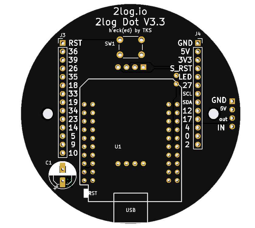 2Log Dot carte PCB