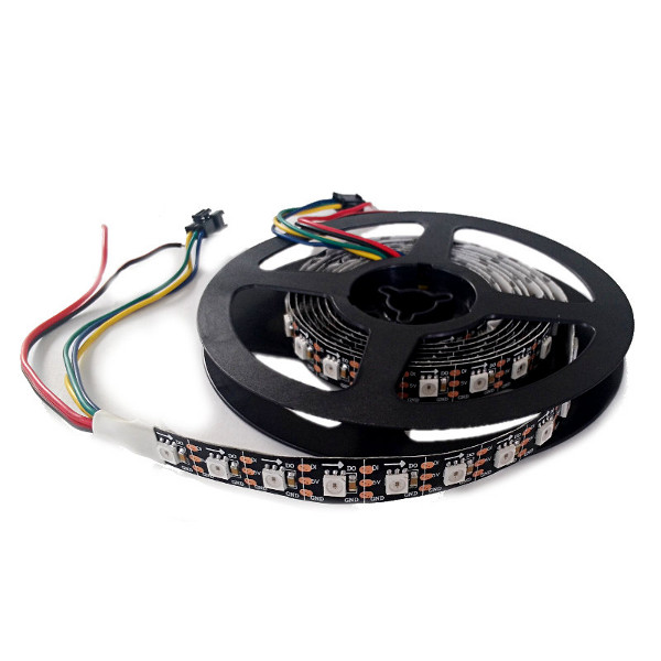 Bande LED 5 mètres WS2812B 5050RGB DC5V 60 LED/m