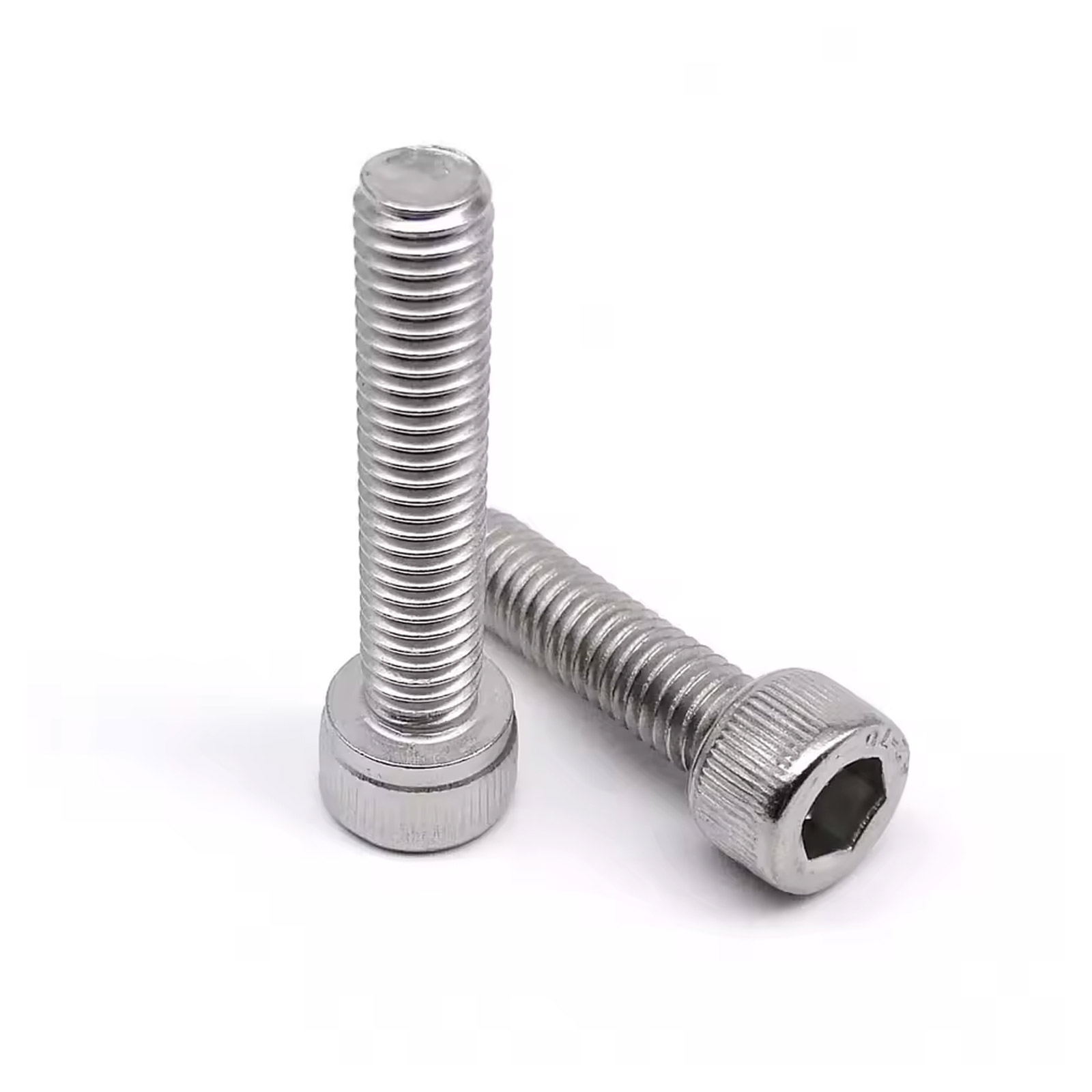 50x vis à tête hexagonale M5x20mm DIN912 acier inoxydable