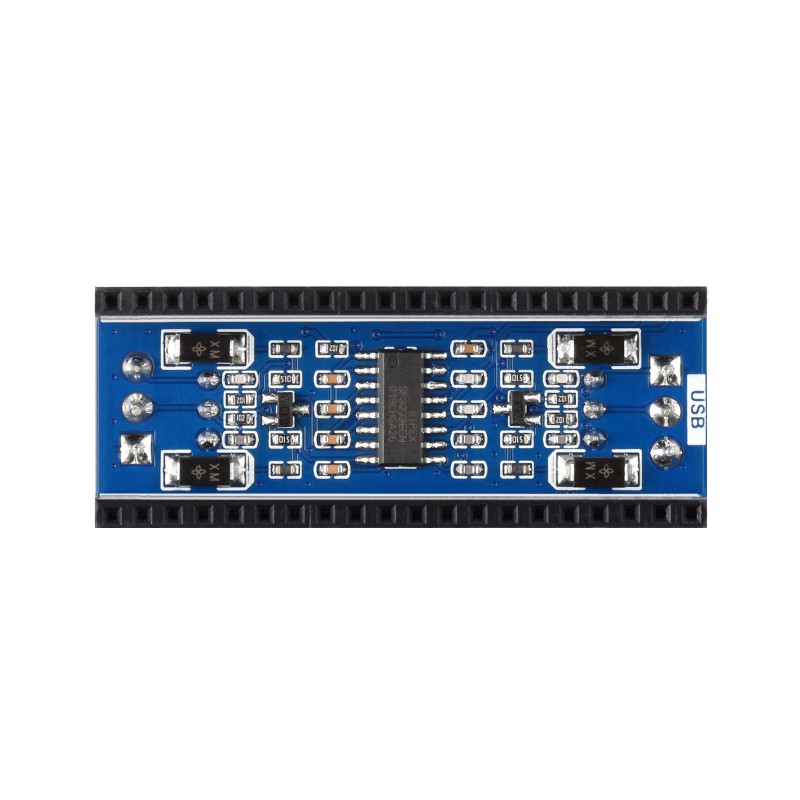 Module Waveshare 2 canaux UART RS232 pour Raspberry Pi Pico – Image 3