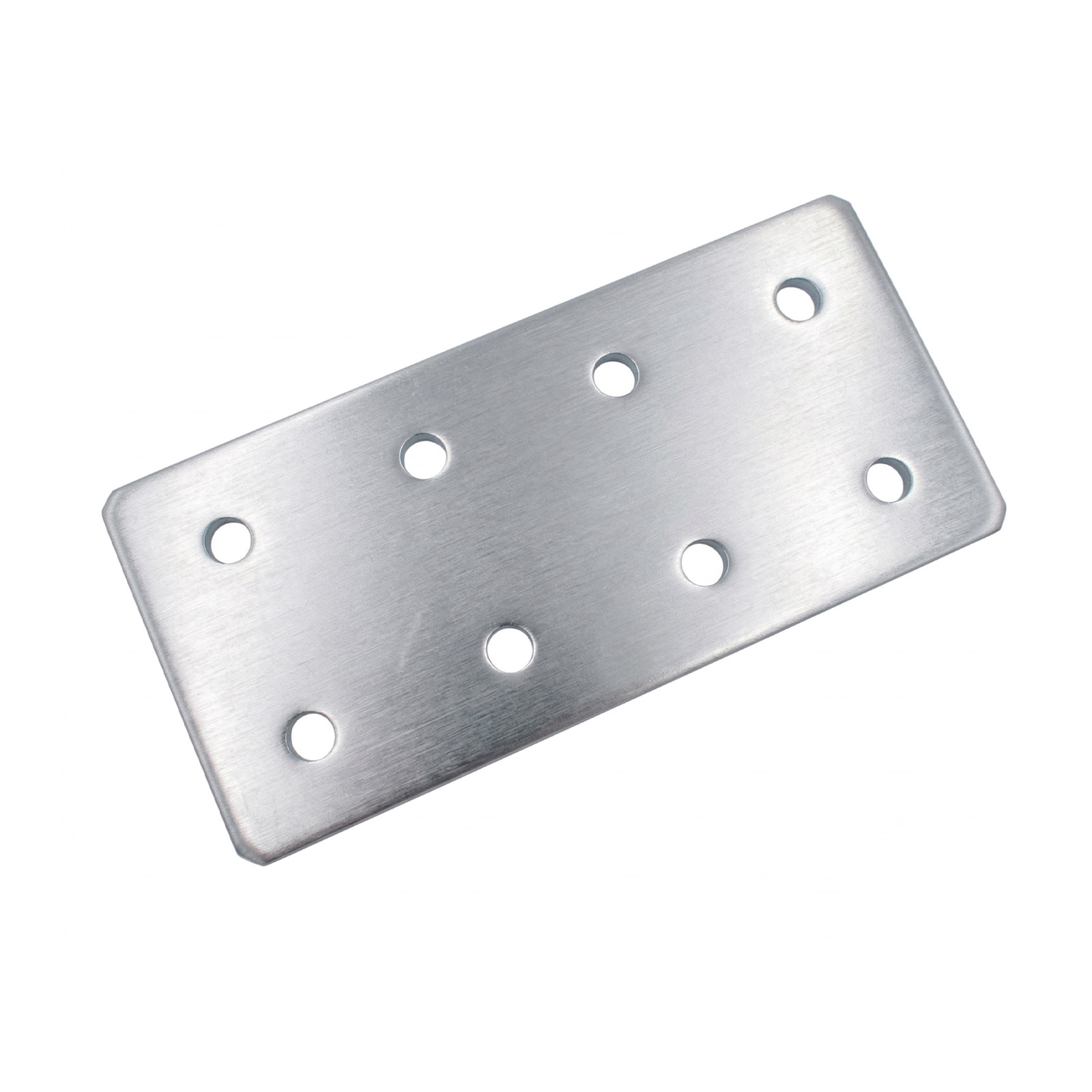 Plaque de montage 4080 pour profilés aluminium argent