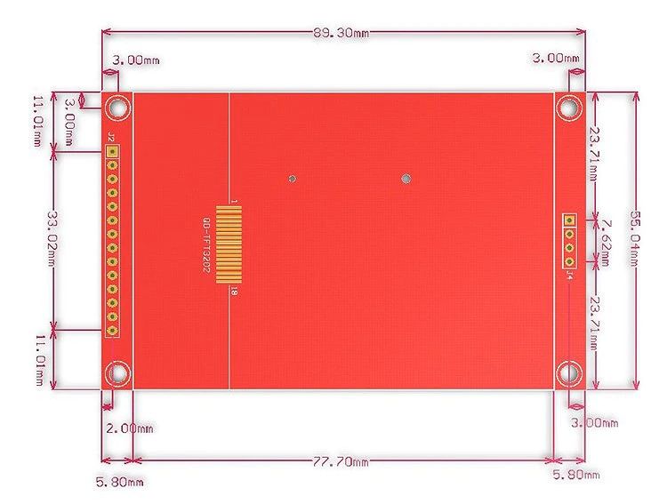 Module d'affichage TFT tactile 3,2" ILI9341 240x320 – Image 3