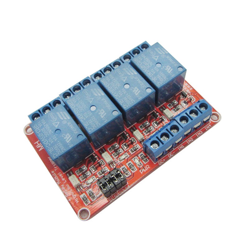 Module relais 4 canaux 5V déclencheur High / Low Level réglable – Image 5