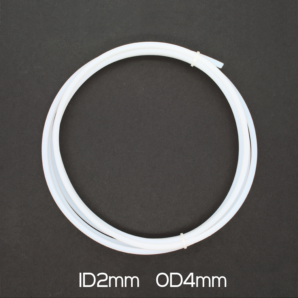 Tuyau PTFE 1 mètre 2 mm x 4 mm pour extrudeur Bowden (au mètre)